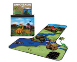 Neat-Oh! Zip-Bin Dinosaur Travel Tote and Play-mat with 2-Dinosaurs plus a Bonus bag of 12-Assorted Dinosaurs - Kolt Mining Company