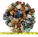Bulk 4-Pound Rock Rough Stone Mix with Identification Card and Book - Kolt Mining Company